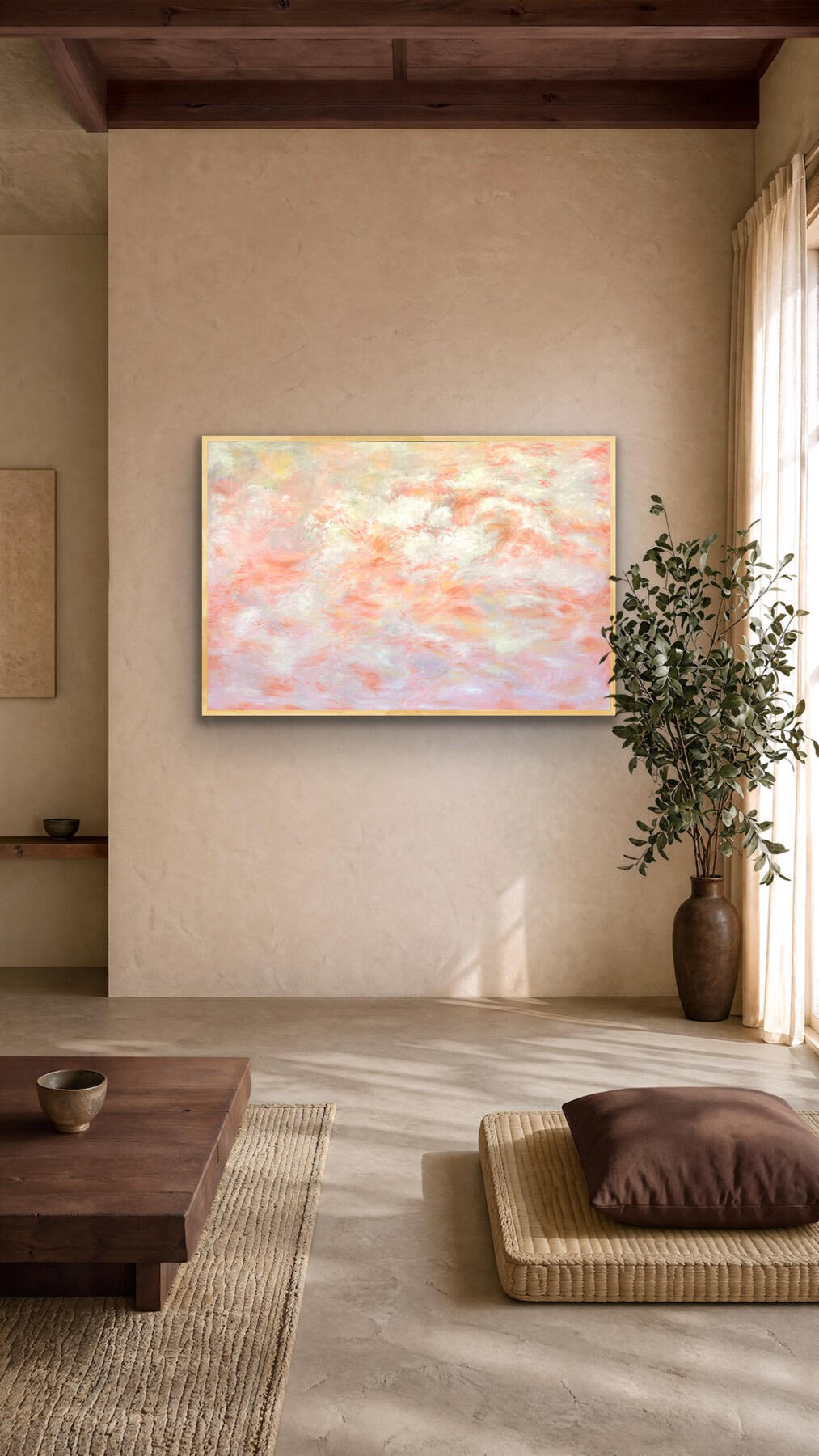 Fly Away 2026 100x150 oil on canvas framed CONTEMPORARY PAINTING MIELIS ART